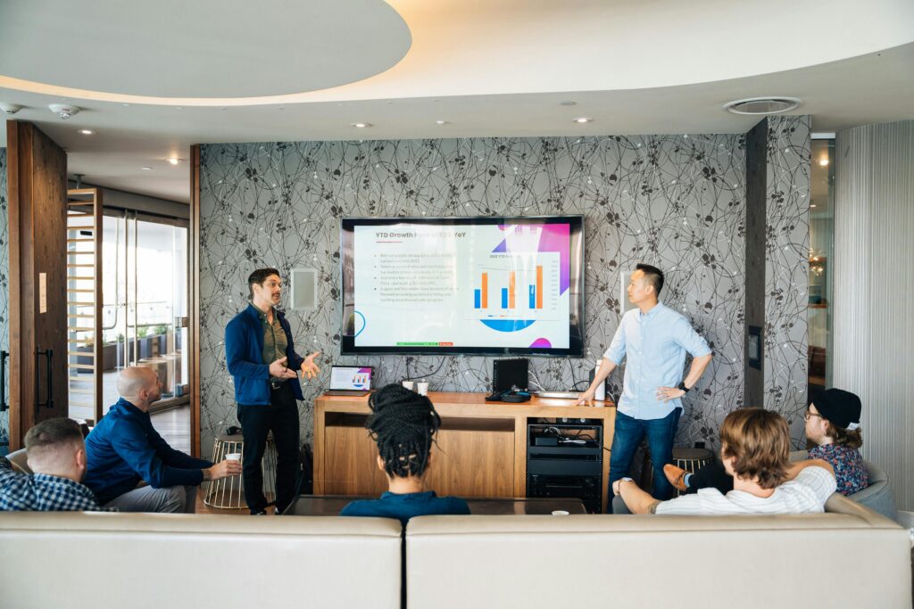 founders pitching their startup