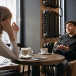 mentor mentee coffee shop meeting